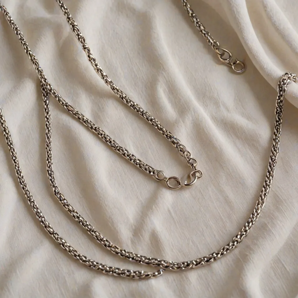 Jak wyczyścić srebrny łańcuszek?